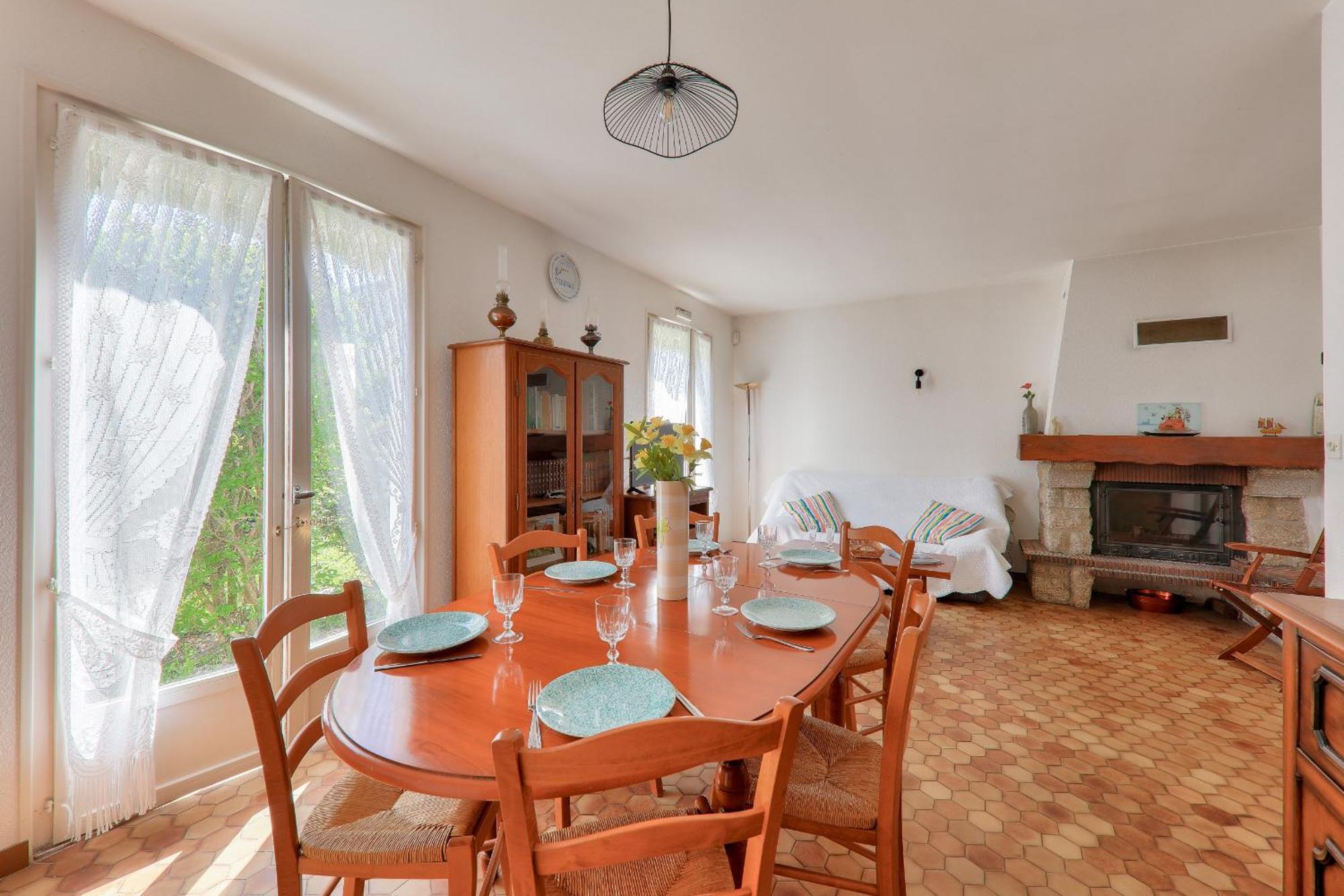 Vacances En Famille - Jardin - 800M De La Plage Saint-Gildas-de-Rhuys Esterno foto